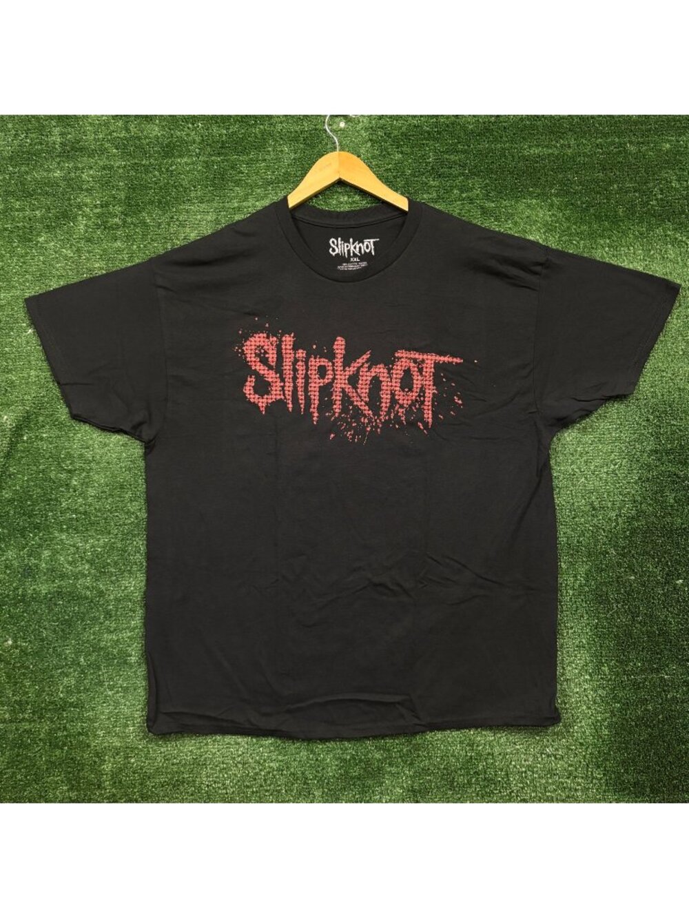 Slipknot Black and Red Logo T-Shirt Size XXL